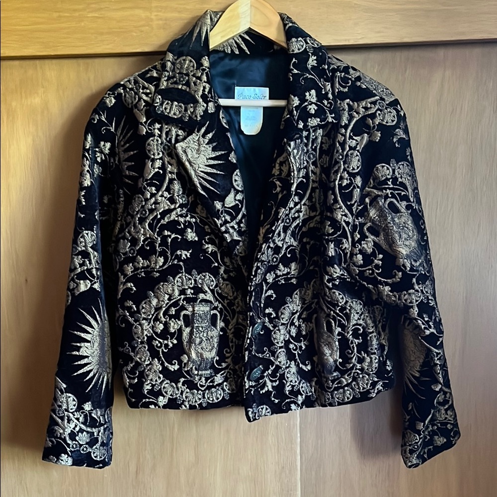 Black and Gold Women's Opera Jacket